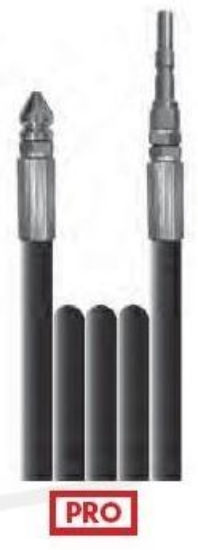 Obrázek Nástavec na čištění odpadů - krtek 6.608.0047 horkovodní