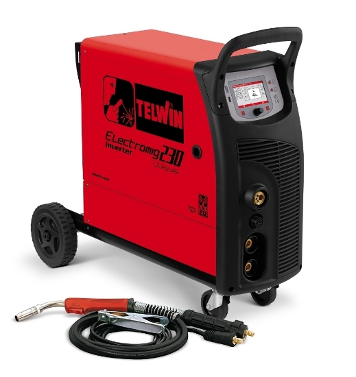Obrázek Svářečka CO2 - Svářecí invertor CO2 (MIG-MAG) Electromig 230 Wave Telwin