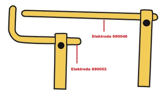 Obrázek Elektroda pro čelisti XA3 Telwin 690046